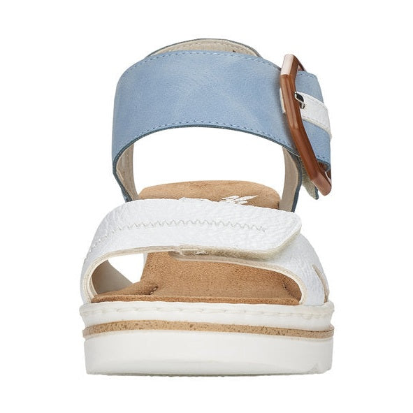 Rieker Wedge sandal Sky 67476-10