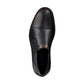 Rieker men slip-on shoe in black leather 17659-00