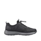 Rieker Men's Trainer Shoe with elastic lace B7650-00 BLACK