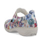 Rieker slip-on shoe MULTI Metalic Floral 413J2-90