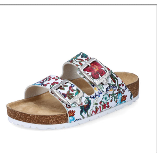 Rieker FLORAL WHITE Sandal 69384-90