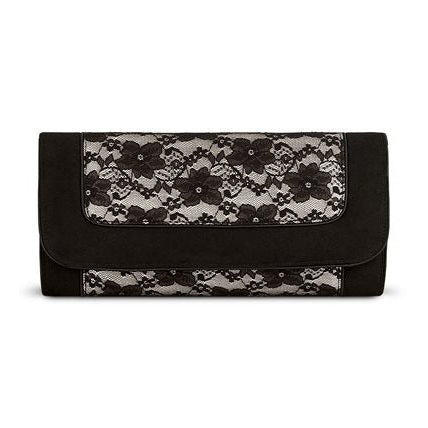 Ruby Shoo Bag Charleston BLACK LACE matches shoe style Delilah