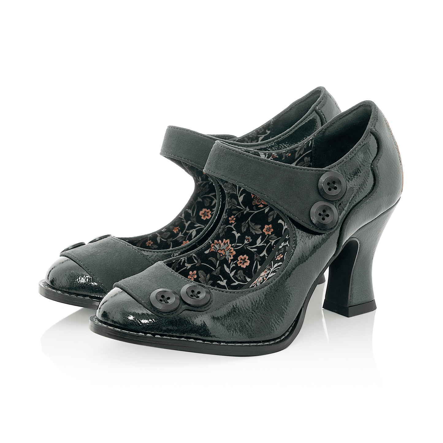 Ruby Shoo Bar Shoe Penny Forrest GREEN .