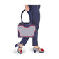 Ruby Shoo COURT SHOE Jazz NAVY STRIPE MATCHING TUNIS BAG AVAILABLE