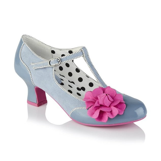 Ruby Shoo COURT SHOE Marcie SKY MATCHING SALVADOR STYLE BAG AVAILABLE