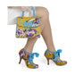 Ruby Shoo COURT SHOE Willow MUSTARD MATCHING SANTIAGO BAG AVAILABLE