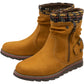 Lotus Ankle Boot with zip Sandy