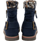 Lotus Ankle Boot with zip Sandy