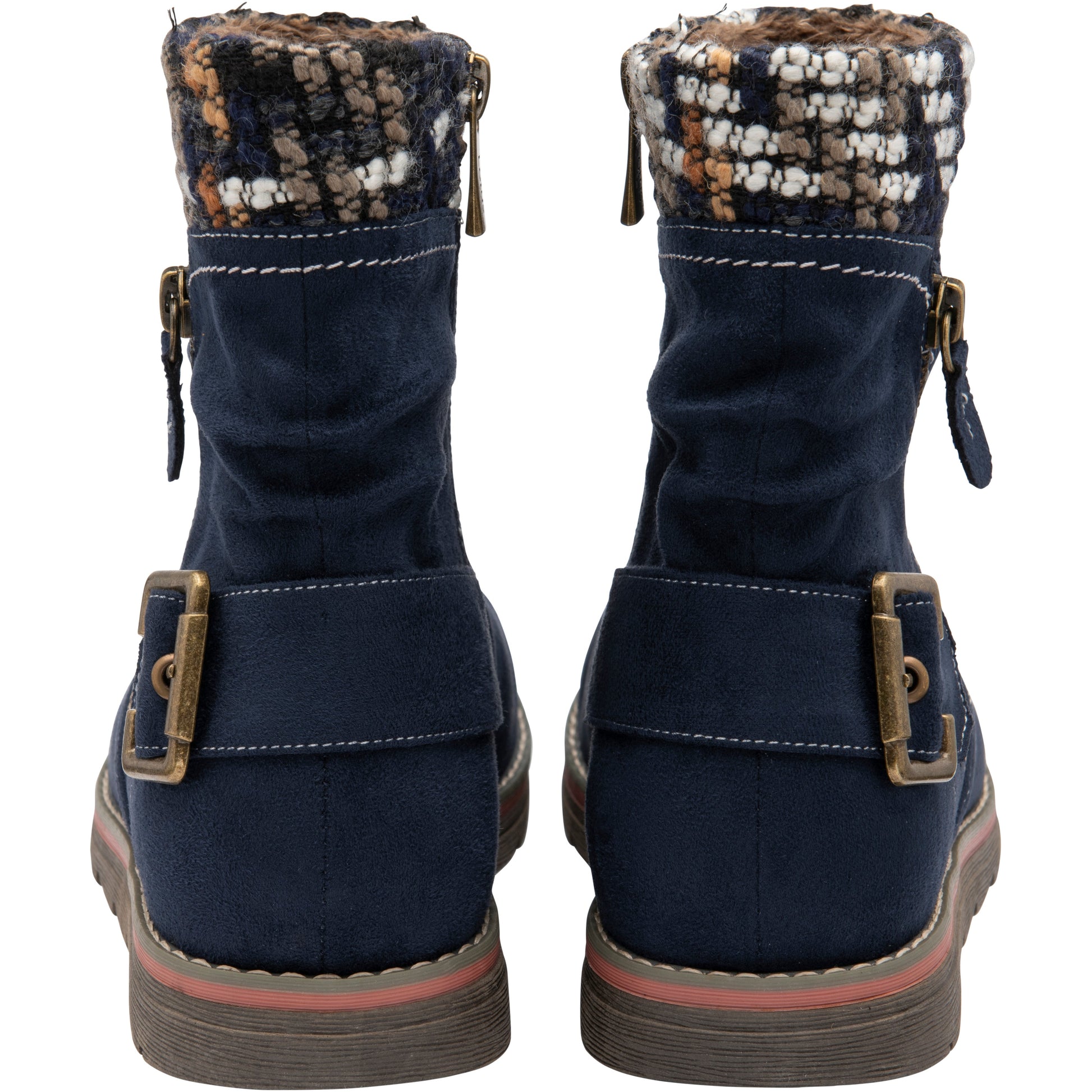 Lotus Ankle Boot with zip Sandy