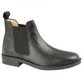 Roamers Mens BLACK Leather Chelsea Boot M278A