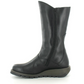 Fly London Mid Calf Boot Mes 2 Black Leather