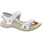 Free Spirit sandal Frisco WHITE adjustable velcro strap
