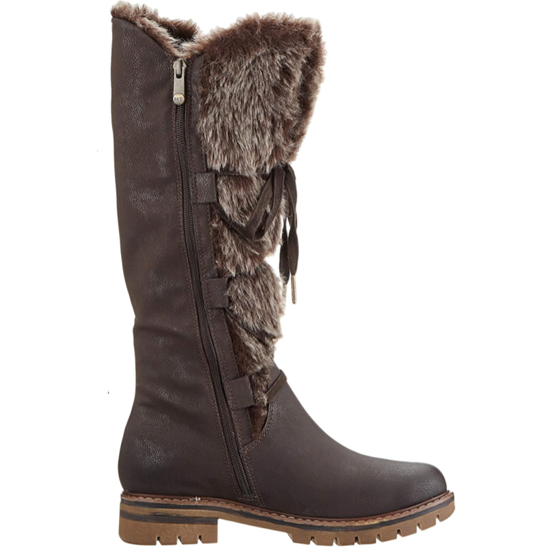 MARCO TOZZI KNEE HIGH BOOT MOCCA 26635 FUR LINED A.G. Meek