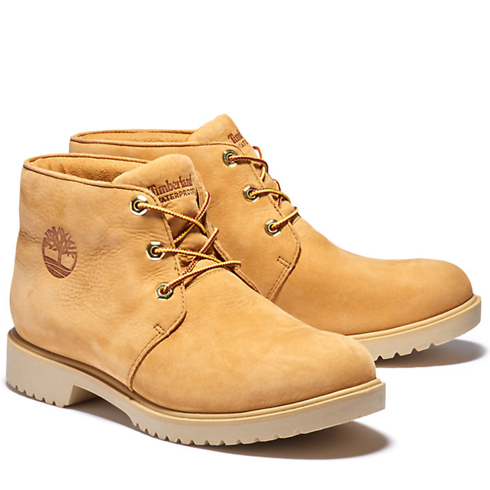 Timberland chukka boot youth wheat leather waterproof A.G. Meek