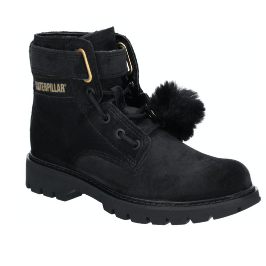 CAT ANKLE boot CONVERSION Black VELVET