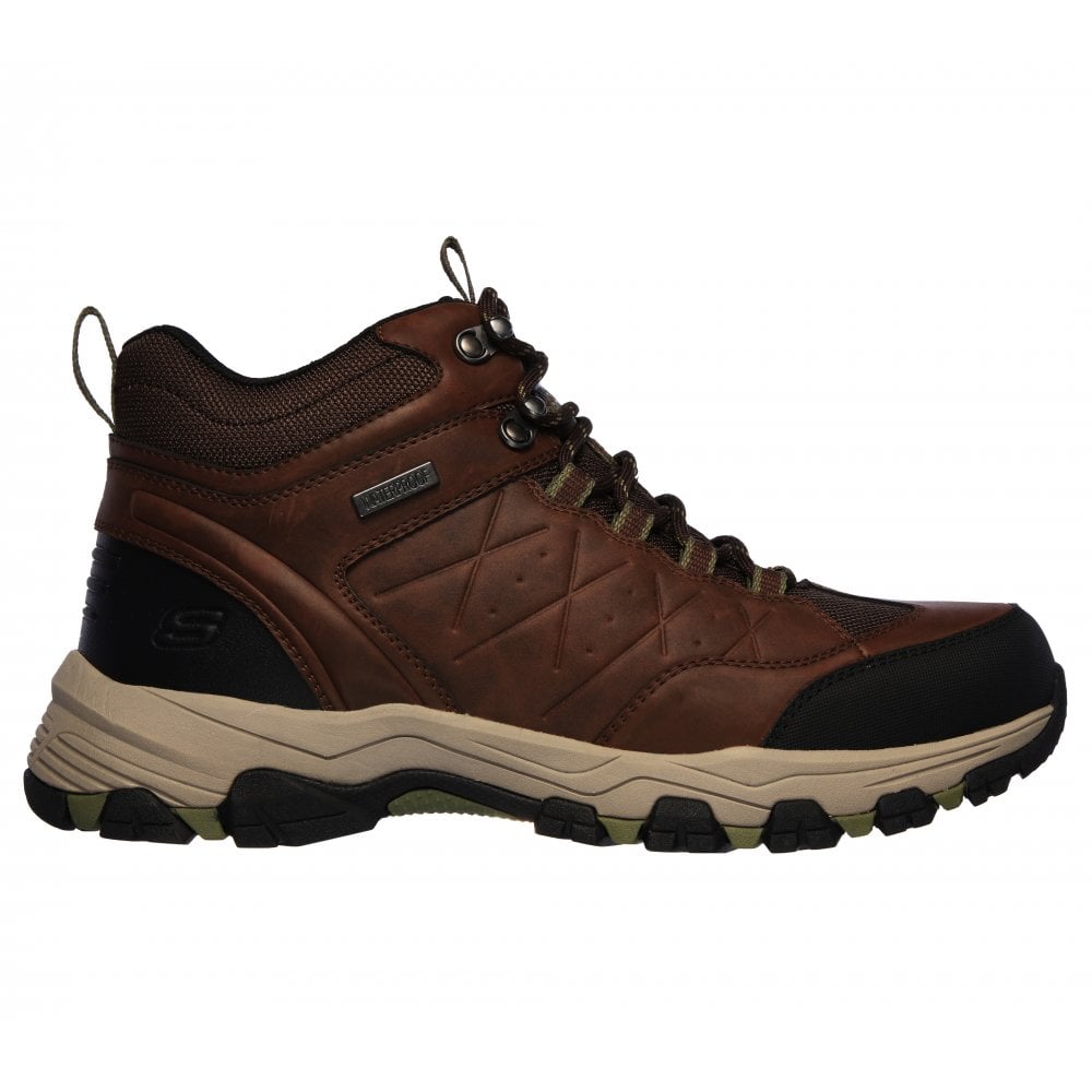 Skechers Men s Hiking boot Selmen Telago 66283LTBR Brown