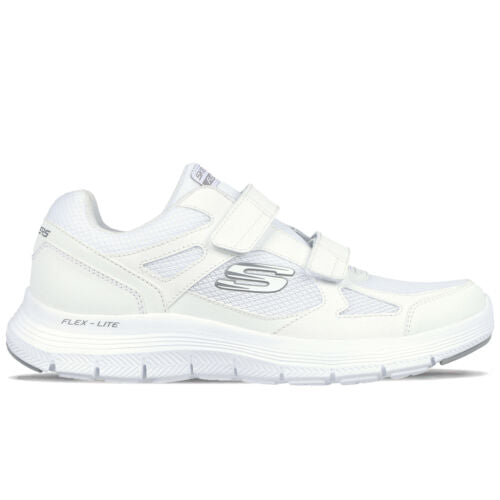 Skechers Mens Trainer Flex Advantage 4.0 Fortner 232578 WHT WHITE