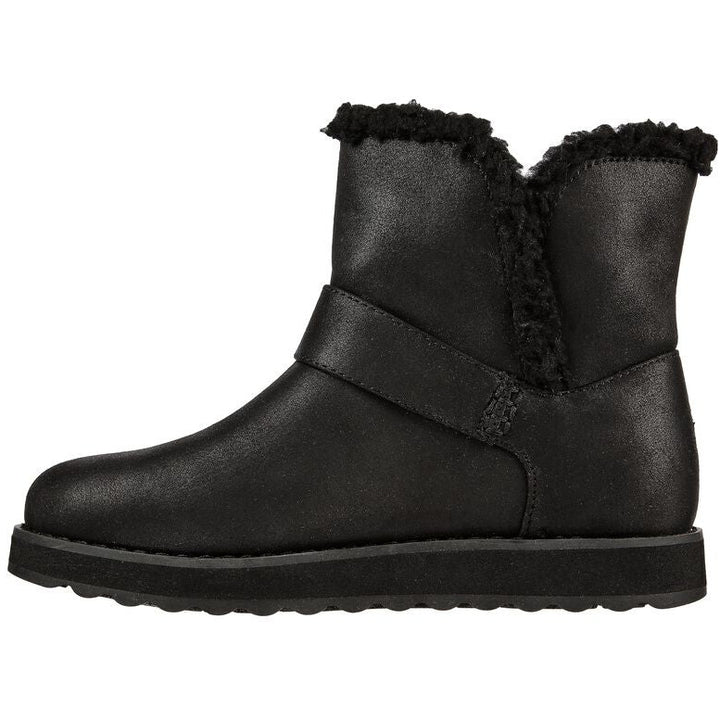 Skechers womens keepsakes leatherette boots on sale