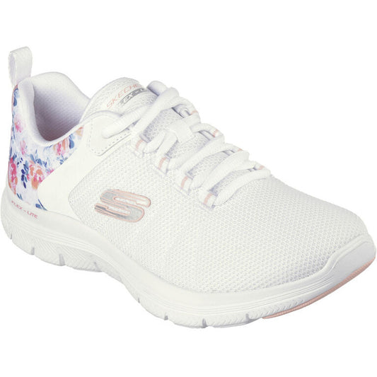 Skecher Trainer FLEX APPEAL 4.0 - LET IT BLOSSOM WHITE MULTY 149586wmlt