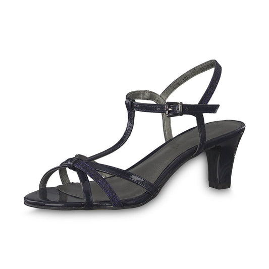 Tamaris DRESS SANDAL NAVY PATENT 28329