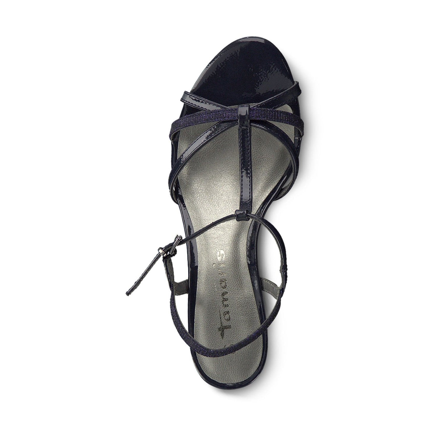 Tamaris DRESS SANDAL NAVY PATENT 28329