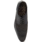 Thomas Crick Black Leather / Herringbone Brogue shoes