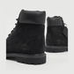 Timberland 6 Inch Premium boot youth BLACK leather Waterproof