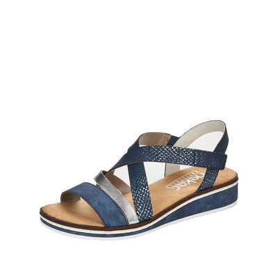 Rieker BLUE Sandal COMBI V3663-14