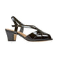 Van Dal Libby Black patent Wide Fit Dress Sandal