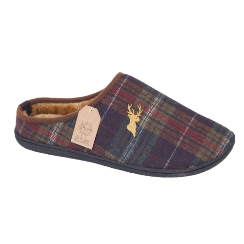 Jo & Joe Men's Slipper Wharfdale BROWN