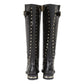 Lotus Knee High boot Estelle BLACK CRINKLE