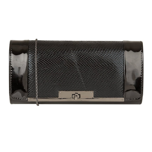 Lotus Black Zonda Handbag to match Aubrey and Marianna Shoes