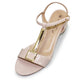 Lunar Sandal Blaze Nude Patent Sandal