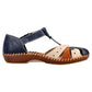 Rieker Gurgaon BLUE MULTI  Sandal M1655-14