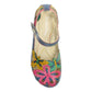 Laura Vita Facscineo 42 JEANS Leather Bar Shoe