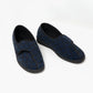 Comfylux Paul Navy Touch Fastening Mens Slipper