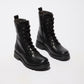 Fly London Ankle Boot Reid ALL BLACK with lace and zip