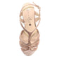 LUNAR FRANCIE Occasion Wear DRESS SANDAL WIDER FIT FLR524RO Rose Gold