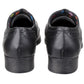 Hush Puppies school shoe Kada BLACK Leather Girls Brogue