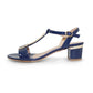 Lunar Sandal Blaze Navy Patent Sandal