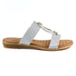 Lunar Sandal Calow SILVER JLH395SL