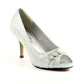 Lunar Lyla Occasion Wear Court Shoe FLR047SL Silver