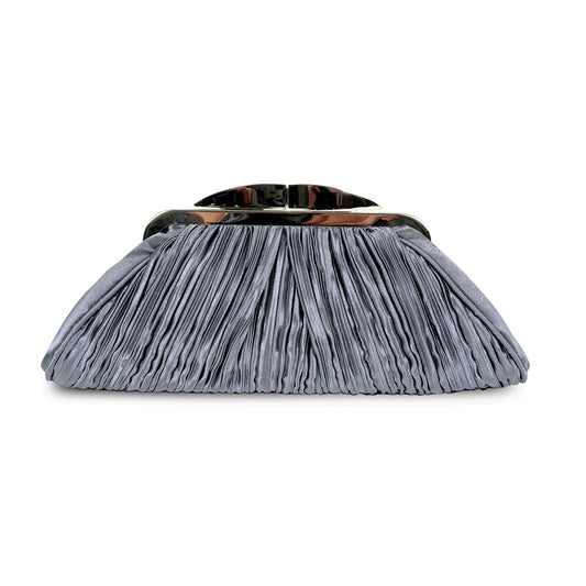 Lunar Occasion Bag Sienna Dark Grey Clutch ZLV132 to match Sienna shoe