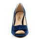 Lunar Mira Occasion Wear Shoe FLR048BL NAVY