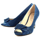 Lunar Mira Occasion Wear Shoe FLR048BL NAVY