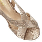 Lotus Paloma NATURAL SNAKE Occasion Wear Sling Back shoes  ULS156
