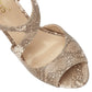 Lotus Shannon NATURAL SNAKE Dress Sandal ULS160