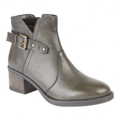 Lotus Ankle Boot Tapti OLIVE .