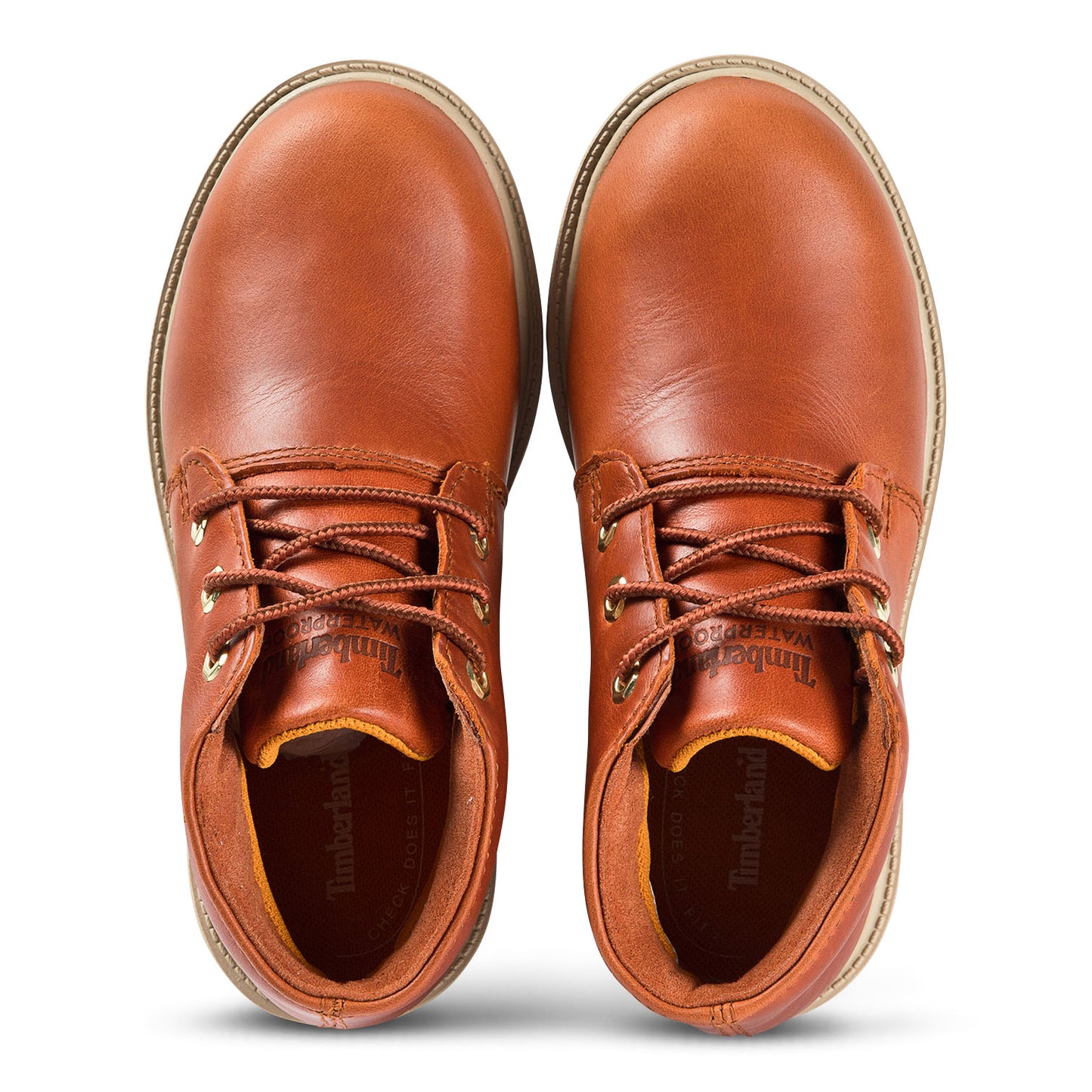 Timberland Chukka boot youth RUST Leather Waterproof