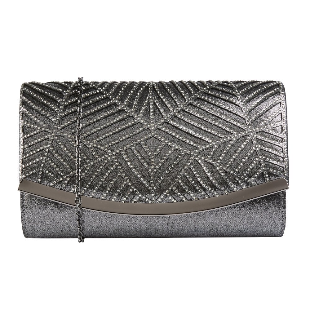 Lotus Nara PEWTER Occasion Wear Handbag to match Natalia Shoes